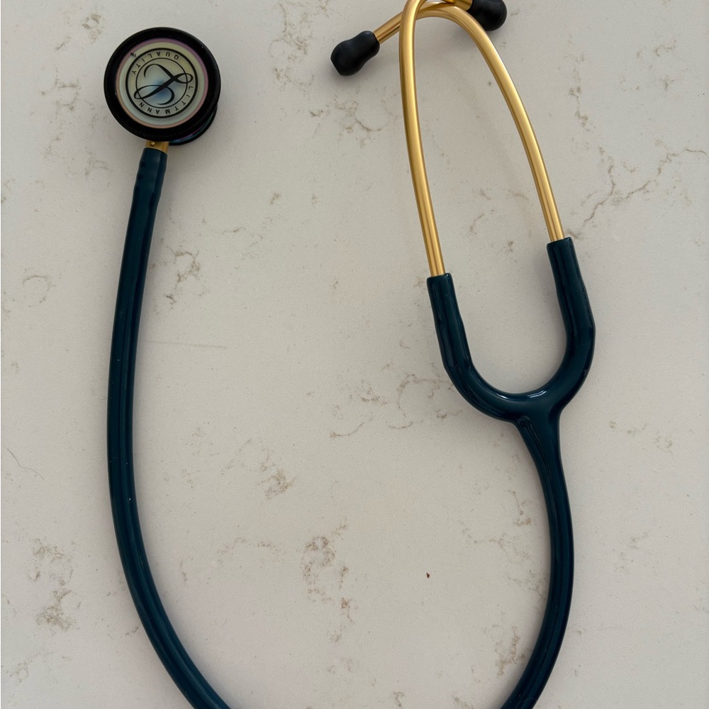 Gold and Blue Littmann Classic lll Stethoscope